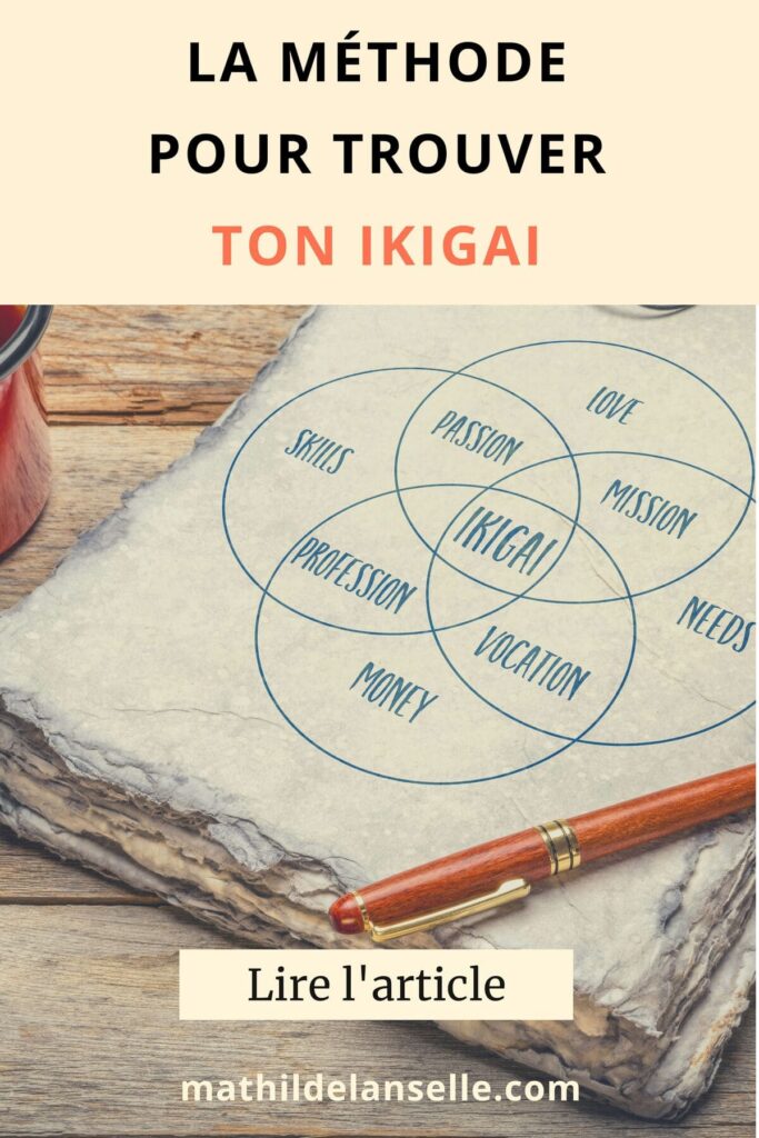 Comment remplir le schéma de l'ikigai
